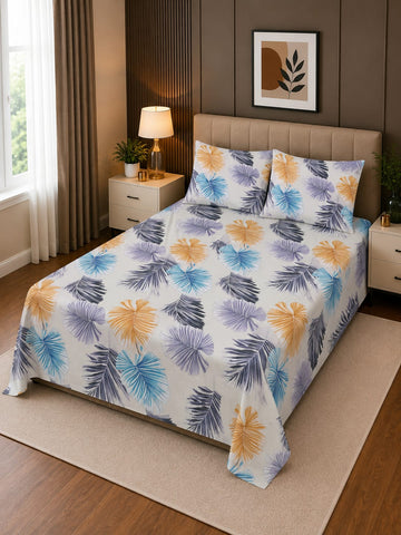 3 pc Bed sheet set king size bed