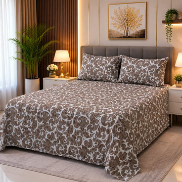 3 PC Double Bedsheet Set