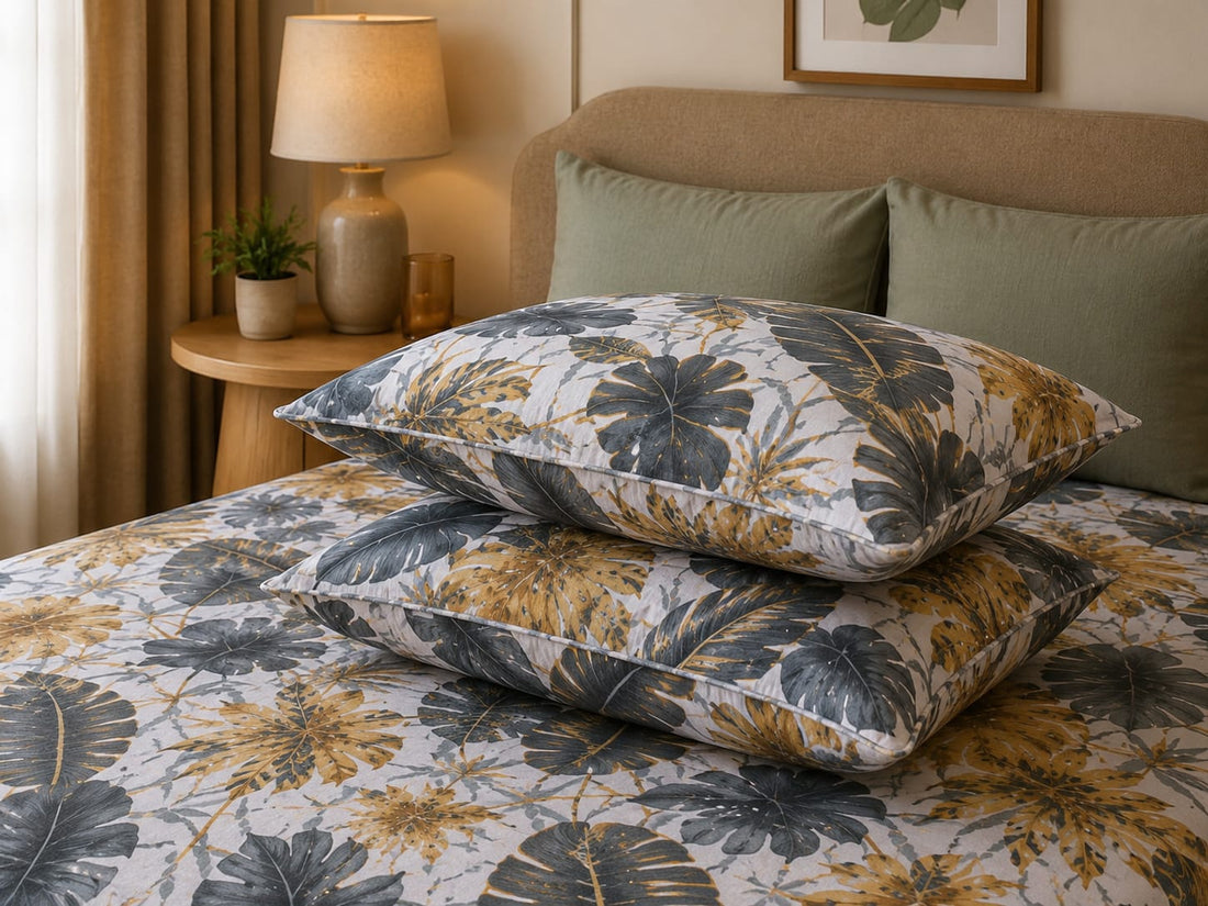 Luxury 3-Piece Double King Size Bed Sheet - Soft Premium Cotton for Ultimate Comfort